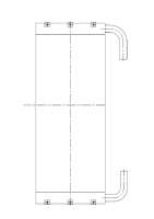 Радиатор масляный Hitachi ZX200-3 4650353