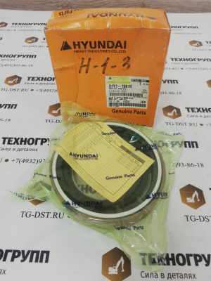 Ремкомплект гидроцилиндра рукояти Hyundai R360LC-7 31Y1-18480, 31Y1-19610
