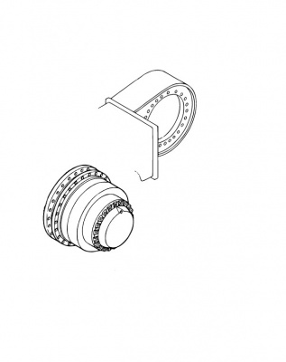 Редуктор хода Komatsu PC300-8 207-27-00440, 207-27-00560