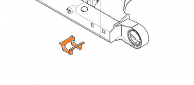 Защита опорного катка Doosan DX420LC K1004832